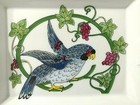  Philippe Deshoulieres Ashtray Blue Bird Parrot Sodetal Sophie D e France 7-7 8 