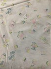 Vintage Baby Brushed Cotton Poly Fabric Clowns Toys Nursery Pastel 1 Yard X 52   w