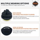 Aofar Dive Compass Af-q60c Waterproof  Durable  Compact  Compass With Hose Cl   