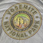 Vintage Style Yosemite National Park Comfort Colors T-shirt Adult Size S Blue