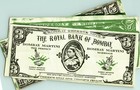 Vtg Advertising Flyer Bombay Gin   Vermouth  3  7    15  bills  1-sheet Flyer