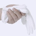12-pairs  White Cotton Gloves