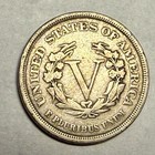 1883  no Cents  Liberty V Nickel  Vf   e16