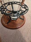 Vintage Stainless Steel Fondue Set With 6 Fondue Sticks  no Box 