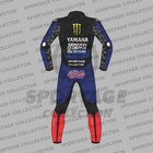 Cowhide Yamaha Monster Motorcycle motorbike Biker s Leather Racing Suit