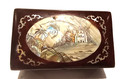 Small Vintage Vietnamese Chinese And Mother Of Pearl Stash Box