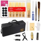 Glory Gold Laquer E Flat Alto Saxophone With 11reeds 8 Pads Cushions case car   