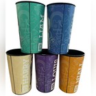 5 Piece Set - One Direction Band 1d Collectible Cups Rare Harry  Niall  Liam Etc