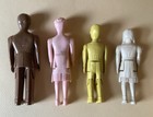 Vintage Renwal Dollhouse Family -  44   43   42    41  Dad  Mom  Brother  Sister