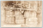 Post Wwi German Soldiers Freikorps Machine Gun Battle Real Photo Postcard Rppc 