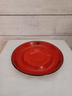 Haig Scotch Whisky Vtg 1950s 60s Large Porcelain Red Ashtray 8 25    Collectible