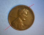 1940 Lincoln Cent  Defective Planchet    major Split Lamination     us Error Coin