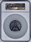 2024  25 Cook Islands 5 Oz Silver Eiffel Tower Ngc Ms 70 Antiqued Finish Uhr