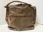 Vintage Lederer Italy Beige Leather Hand Shoulder Women s Purse Rare 