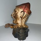 Antique Cast Iron Mechanical Bank Shepard Hardware Humpty Dumpty Bank 