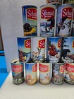 Vintage Straight Steel Beer Can Lot Of 17 Schmidt Wildlife Brew That Grew
