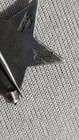 Wwii U s  Military Star Pin Individual Sterling Pin Very Early 