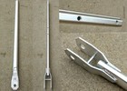4 Spring Aluminum Dump Truck Tarp Arm Kit  Complete From Pin To Pin With 30 s