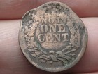  1863  United States Copper Civil War Token- Indian  Not One Cent