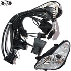 Pair For Mercedes-benz Cls C219 2004-2011 Adaptive Xenon Headlight Harness Ece