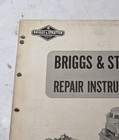 Briggs Stratton Repair Instructions Ii All Models Overhaul Manual Specs Engine