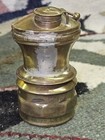 Vintage Antique Brass Auto-lite Miner s Lamp 4 1 2 Inches Tall Universal Lamp Co