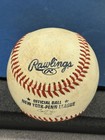 Vtg Rawlings New York Penn League Game Used Official Ball Nypl Milb Baseball Ny
