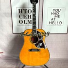 Luxury Edition Hummingbird 6-string Acoustic Electric Guitar Rosewood Body W b1g