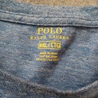 Polo Ralph Lauren T Shirt Mens Xxl Delta Blue Crew Neck Long Sleeve Cotton Nwt