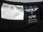 Fly Racing Chest Protector Vest Medium Black Red Motocross Padded Guard