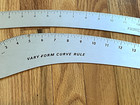 2 Vintage Fairgate Aluminum Curve Rulers 12-124   11-124 Made In Usa 24  Vguc