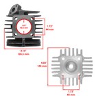 Caltric Cylinder Kit For Suzuki Jr50 1985-2006 Top End Rebuild Kit 11111-04001