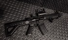 Crosman Dpms Sbr Full Auto Co2 Air Rifle 177 Caliber Bb - Black
