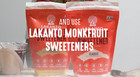 Lakanto Monk Fruit Sweetener Golden  1lb Keto  Zero Calorie Sugar Substitute 