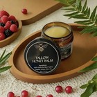 Grass Fed Beef Tallow Honey Balm Organic Raw Unscented Skin Moisturizer