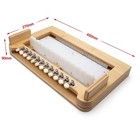 Manual Soap Cutter Cut 1-12 Bars Cut 1 Inch Bars Bamboo Soap Slicer W Steel Wire