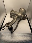 Antique Enterprise No  10 Cast Iron Meat Grinder Clamp-on Hand Crank     Complete