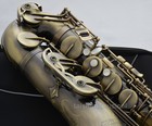 Weibster Antique Bronze Tenor Saxophone Bb High F  Wts-670ag Sax With Case
