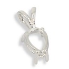 Reverse Pear Pre-notched Pendant Mounting