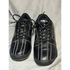 Brunswick Thunder Black Bowling Shoes Mens Size 10 5 Slide-rite Performance Lace