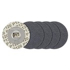 Dremel Ez Lock 120 Grit Sanding Discs For Rotary Tools  5-pieces  ez412sa 