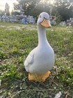Latex Fiberglass Mold  Make Concrete Or Plaster 11 5 Inches Tall Porch Goose  