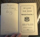 1926 Junior Order Of United American Mechanics Membership Book Covington Ky