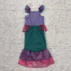 Girls Size 100cm 4 Mermaid Dress Pretend Play Dress Up Costume Princess Ariel