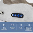 2025 Electric Neck Massager Vibration 3d Kneading Shiatsu Back Massage U Shaped