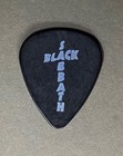      Black Sabbath Tour     ozzy Osborne White On Black Guitar Pick  Free Shipping    