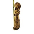 Vintage Dickson Japan Gold Madonna And Child 14  Musical Statue Rotating