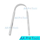 New Tongue Scraper Cleaner Dental Stainless Steel Fresh Breath Cleaning Oral 1x