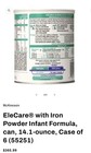 12 New Cans Elecare Infant Formula 14 1oz Exp 02 2027 