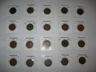   Lot Of 20   Canada Newfoundland Nfld Large One Cent Coins 1c Various Years